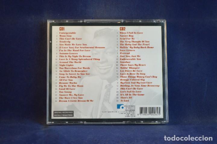 CDs de m&uacute;sica: NAT KING COLE - SINGS FOR LOVERS - 2 CD - Foto 2