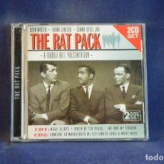 CDs de Música: DEAN MARTIN, FRANK SINATRA, SAMMY DAVIS JR. - THE RAT PACK - 2 CD. Lote 363068350