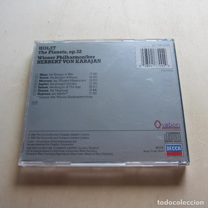 CDs de m&uacute;sica: HOLST. THE PLANETS - HERBERT VON KARAJAN (DECCA) CD - Foto 2
