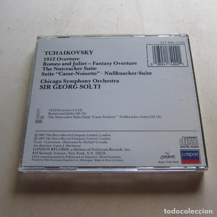 CDs de m&uacute;sica: TCHAIKOVSKY. 1812 - SIR GEORG SOLTI (DECCA) CD - Foto 2