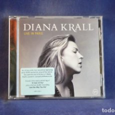 CDs de Música: DIANA KRALL - LIVE IN PARIS - CD. Lote 363076200