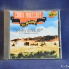 CDs de Música: ENNIO MORRICONE - FILM FAVORITES - CD. Lote 363079035