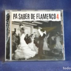CDs de Música: VARIOUS - PA SABER DE FLAMENCO 4 - CD. Lote 363079325