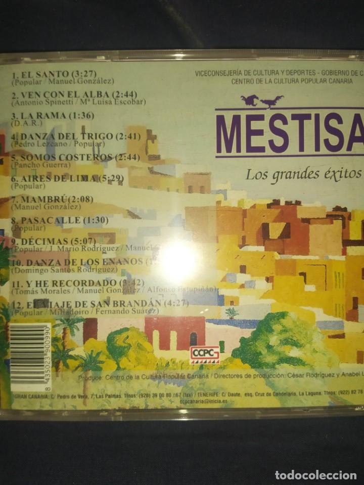 CDs de m&uacute;sica: MESTISAY - LOS GRANDES EXITOS CD FOLK CANARIAS - Foto 2
