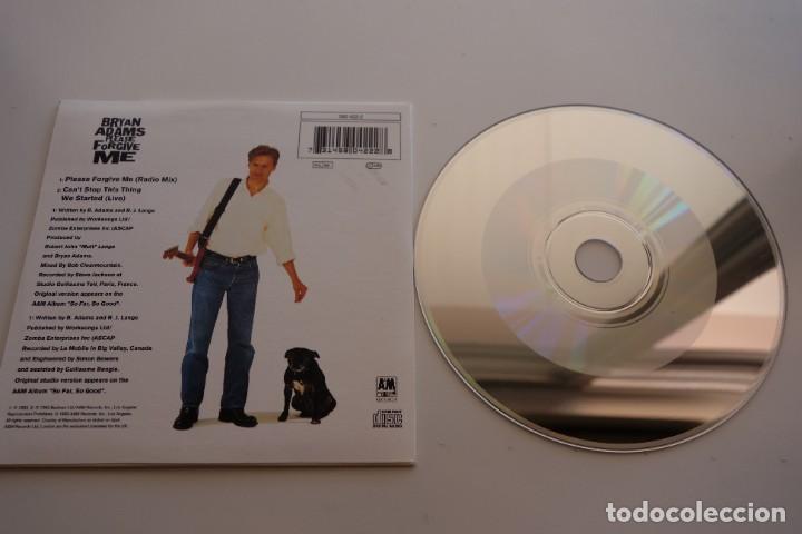 CDs de m&uacute;sica: BRYAN ADAMS: Please Forgive Me. CD SINGLE. 2 TEMAS - Foto 2