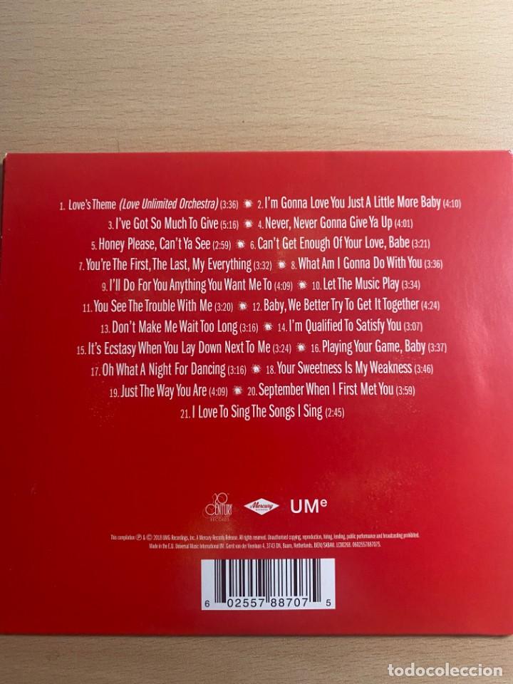 CDs de m&uacute;sica: BARRY WHITE LOVES THEME - Foto 2