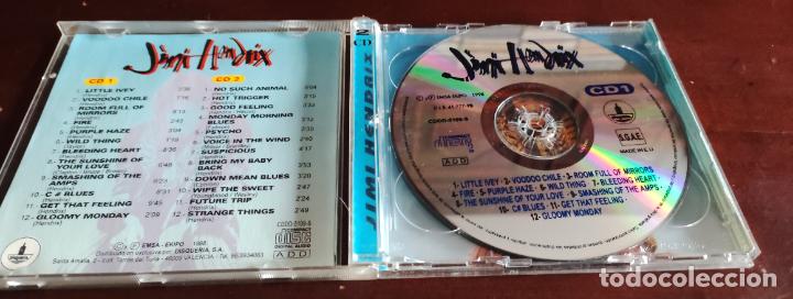 CDs de m&uacute;sica: CD - JIMY HENDRIX - 24 GRANDES EXITOS - DOBLE 2 DISCOS - Foto 3