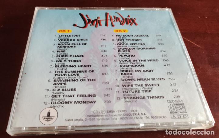 CDs de m&uacute;sica: CD - JIMY HENDRIX - 24 GRANDES EXITOS - DOBLE 2 DISCOS - Foto 4