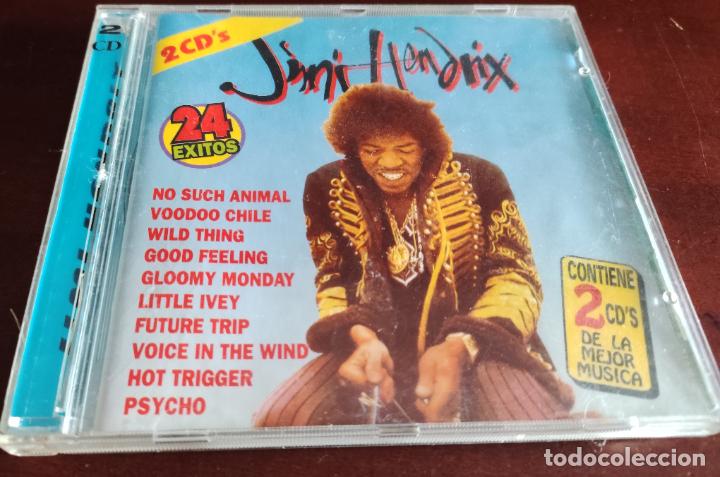 CDs de m&uacute;sica: CD - JIMY HENDRIX - 24 GRANDES EXITOS - DOBLE 2 DISCOS - Foto 1