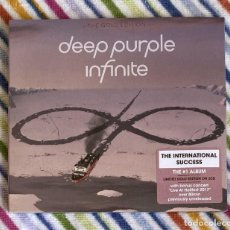 CDs de Música: DEEP PURPLE - INFINITE DOBLE CD NUEVO Y PRECINTADO - HARD ROCK BLUES ROCK PROGRESIVO. Lote 363168485