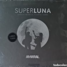 CDs de Música: CD DOBLE + LIBRO - AMARAL - SUPERLUNA (DIRECTO DESDE EL PLANETA TIERRA) 2017 PRECINTADO. Lote 363169940