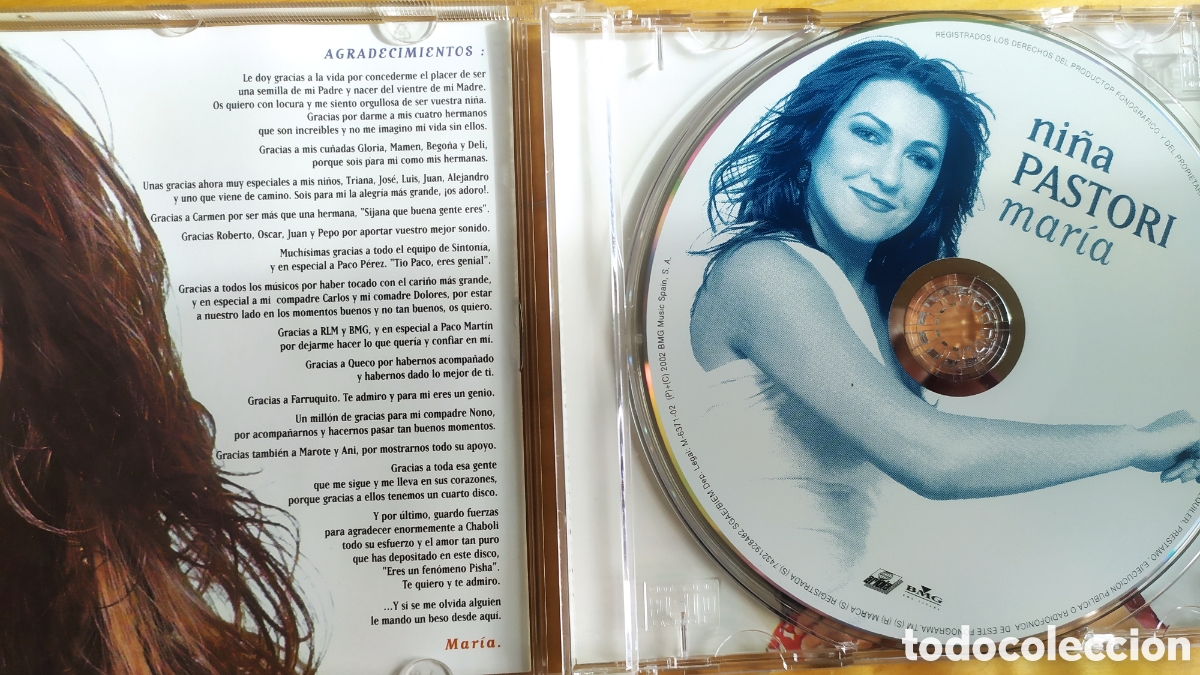 CDs de m&uacute;sica: Dos Cds Ni&ntilde;a Pastori - Foto 8