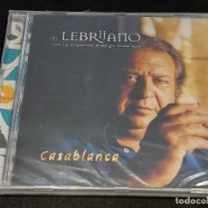 CDs de Música: EL LEBRIJANO CON LA ORQUESTA ARÁBIGO ANDALUZA / CASABLANCA / CD-EMI-1998 / PRECINTADO.. Lote 363251520