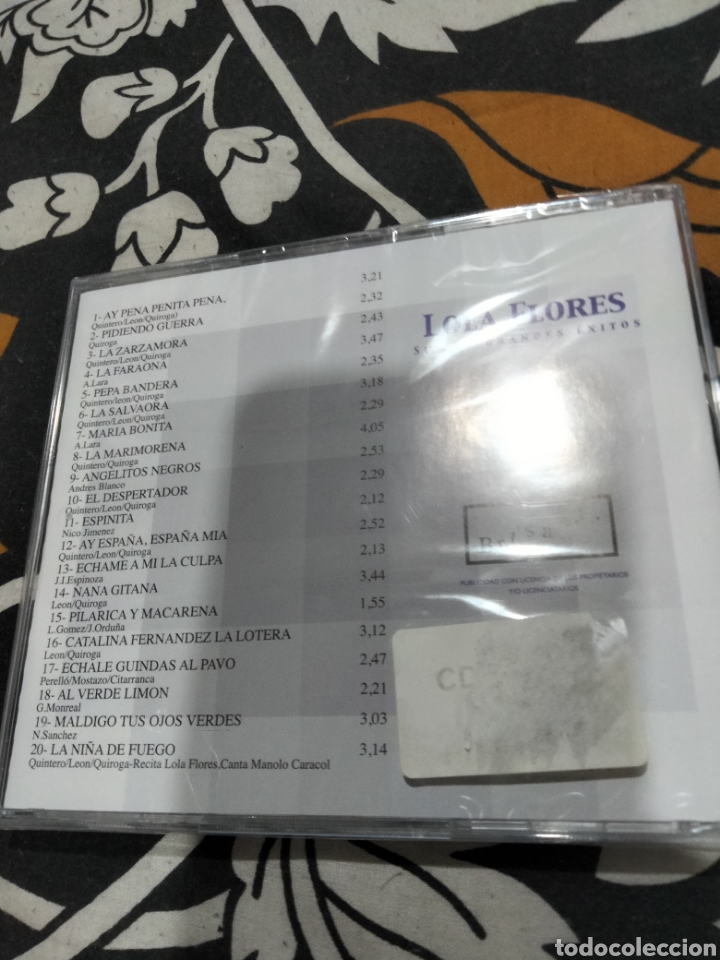 CDs de m&uacute;sica: Lola flores nuevo a estrenar - Foto 2