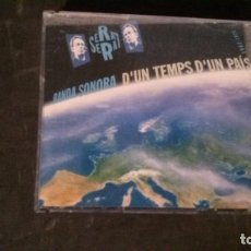 CDs de Música: CD - JOAN MANUEL SERRAT - BANDA SONORA D´UN TEMPS D´UN PAIS - DOBLE CD. Lote 363270390