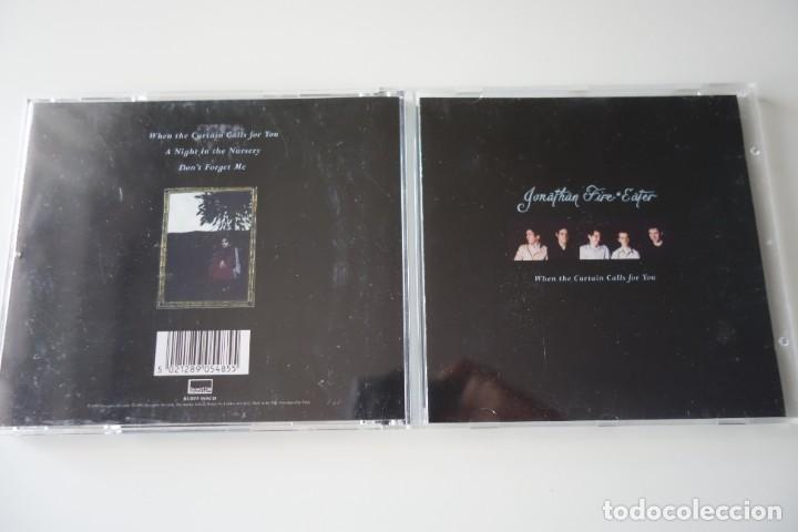 Music CDs: JONATHAN FIRE EATER: When The Curtain Calls For You. CD SINGLE ORIGINAL UK. 3 TEMAS. BRITPOP