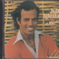 CDs de Música: JULIO IGLESIAS CD A MÉXICO 1987 COLUMBIA PRIMERA EDICIÓN. Lote 363272685