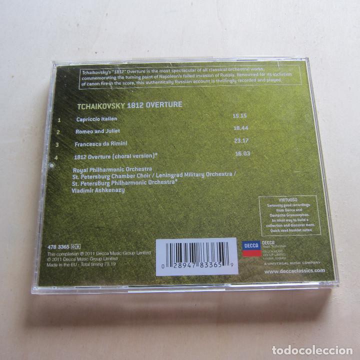 CDs de m&uacute;sica: TCHAIKOVSKY. 1812. OVERTURE - ASHKENAY (DECCA) CD - Foto 2