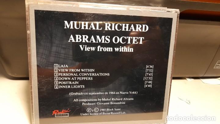 CDs de m&uacute;sica: CD MUHAL RICHARD ABRAMS OCTET :VIEW FROM WITHIN - Foto 2