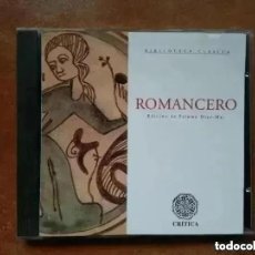 CDs de Música: ROMANCERO - EDICION DE PALOMA DIAZ- MAS (CD) CRITICA. Lote 363289090