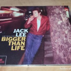 CDs de Música: JACK LEE CD ANTHOLOGY BIGGER THAN LIFE,RARE ALIVE RECORDS 2016 / 80S POWER POP (COMPRA MINIMA 15 EUR. Lote 363307755