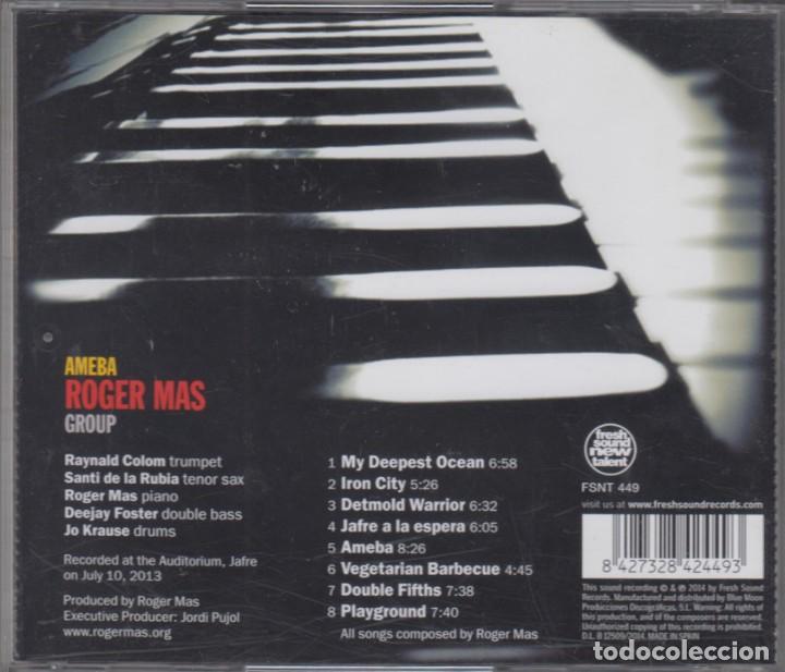 CDs de m&uacute;sica: Roger Mas Group cd Ameba 2014 - Foto 2