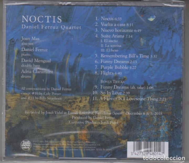 CDs de m&uacute;sica: Daniel Ferruz Quartet cd Noctis 2019 Precintado - Foto 2