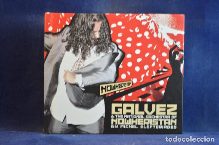 Music CDs: MICHEL ELEFTERIADES - GALVEZ & THE NATIONAL ORCHESTRA OF NOWHERISTAN - CD