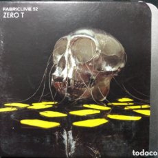 CDs de Música: ZERO T - FABRICLIVE. 52 (CD, MIXED). Lote 363544690