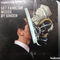 CDs de Música: SWITCH & SINDEN - FABRICLIVE.43 - SWITCH & SINDEN PRESENT GET FAMILIAR (CD, MIXED). Lote 363545885
