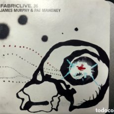 CDs de Música: JAMES MURPHY & PAT MAHONEY - FABRICLIVE. 36 (CD, MIXED). Lote 363548565