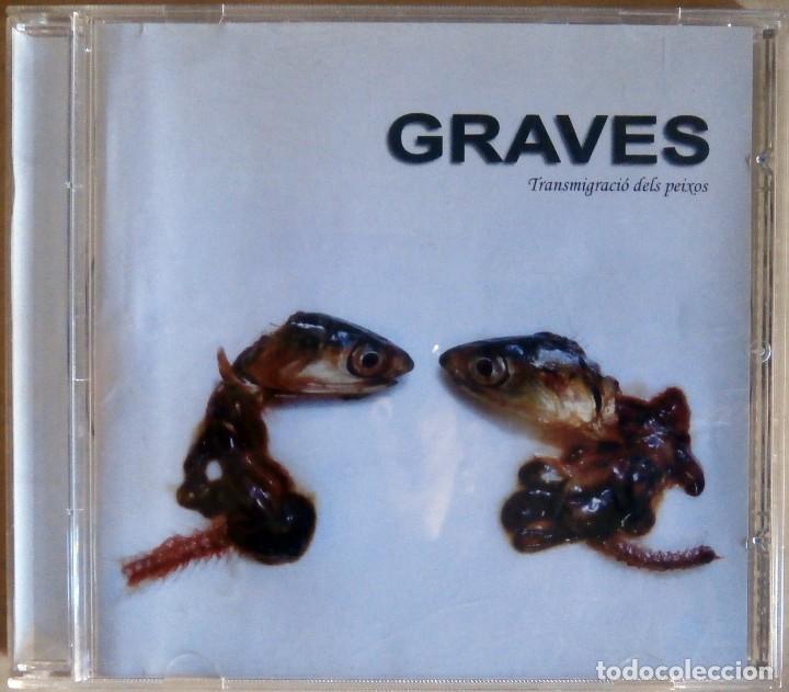 CDs de m&uacute;sica: CD-Rom. GRAVES. Transmigraci&oacute; dels peixos, 2007. Raro. レア - Foto 1
