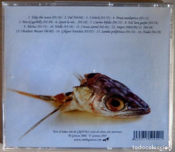 CDs de m&uacute;sica: CD-Rom. GRAVES. Transmigraci&oacute; dels peixos, 2007. Raro. レア - Foto 2