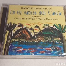 CDs de Música: HAROLD GRAMATGES-CONCHITA FRANQUI-MARITA RODRÍGUEZ / EN EL HUERTO DEL CANTAR / POESÍA FOLK / PRECINT. Lote 363738720