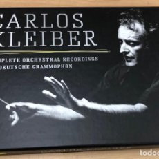 CDs de Música: CD CARLOS KLEIBER. COMPLETE ORCHESTRAL RECORDINGS ON DEUTSCHE GRAMMOPHON EN ESTUCHE. Lote 363749270