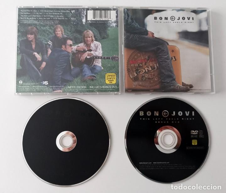 CDs de m&uacute;sica: BON JOVI - THIS LEFT FEELS RIGHT CD + DVD - Foto 2