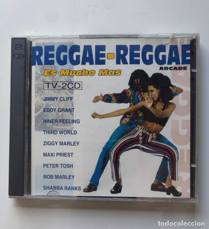 CDs de m&uacute;sica: REGGAE-REGGAE, ES MUCHO MAS-CD DOBLE. - Foto 1
