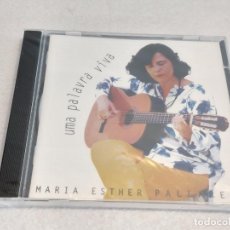 CDs de Música: MARIA ESTHER PALLARES / UNA PALAVRA VIVA / CD-FACTORIA AUTOR / 12 TEMAS / PRECINTADO.. Lote 363820720