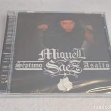 CDs de Música: MIGUEL SÁEZ / SÉPTIMO ASALTO / CD-FACTORIA AUTOR / 11 TEMAS / PRECINTADO.. Lote 363827915