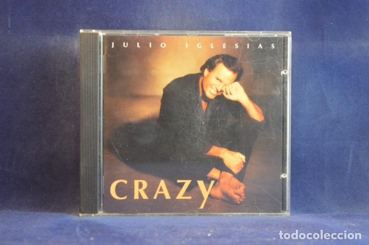 CDs de m&uacute;sica: JULIO IGLESIAS - CRAZY - CD - Foto 1