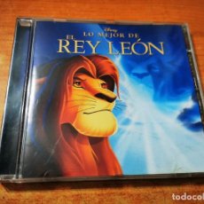 CDs de Música: EL REY LEON LO MEJOR DEL REY LEON BANDA SONORA EN ESPAÑOL DISNEY CD ALBUM AÑO 2011 CONTIENE 12 TEMAS. Lote 363848595
