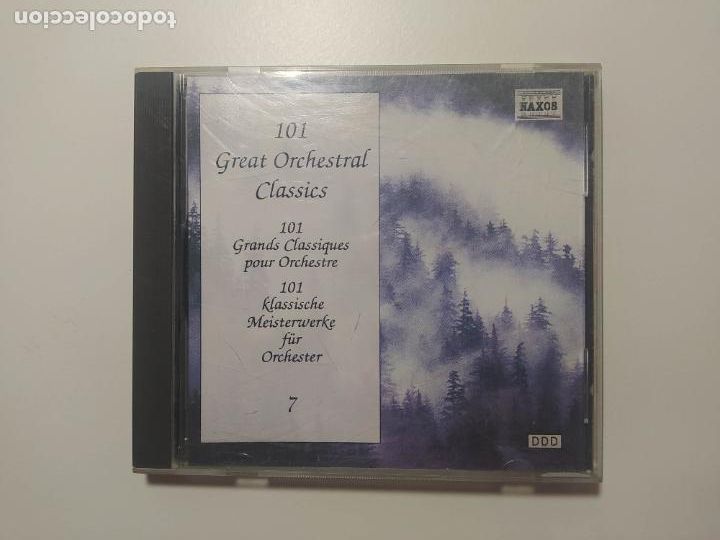 CDs de m&uacute;sica: 101 GREAT ORCHESTRAL CLASSICS. CD. TDKCD201 - Foto 1