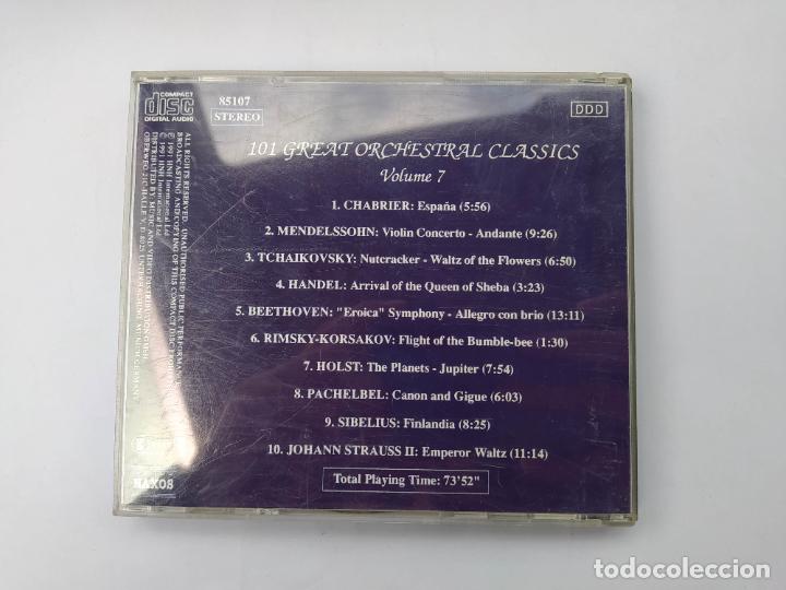 CDs de m&uacute;sica: 101 GREAT ORCHESTRAL CLASSICS. CD. TDKCD201 - Foto 2