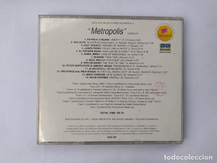CDs de m&uacute;sica: Metropolis - New Age Compilation, Sampler - CD. TDKCD201 - Foto 2