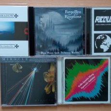 CDs de Música: LOTE DE 5 CDS DE MÚSICA ELECTRÓNICA [VATICAN SHADOW, FORGOTTEN KINGDOMS, MIRACLE...]. Lote 363999921