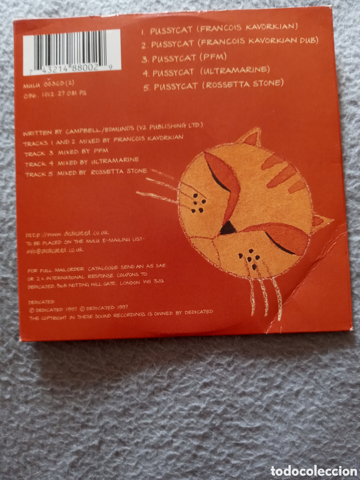 CDs de m&uacute;sica: Mulu.pussycat cd - Foto 2
