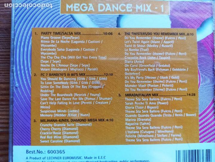 CDs de m&uacute;sica: CD MEGA DANCE MIX 1 (012) - Foto 2