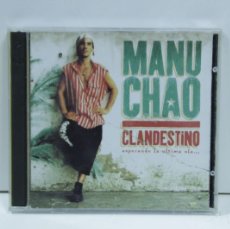 CDs de Musique: DISCO CD. MANU CHAO – CLANDESTINO. COMPACT DISC.. Lote 364023176