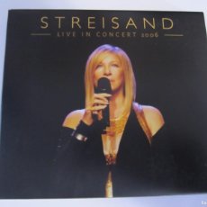 CDs de Música: DOBLE CD STREISAND LIVE IN CONCERT 2006. Lote 364024361