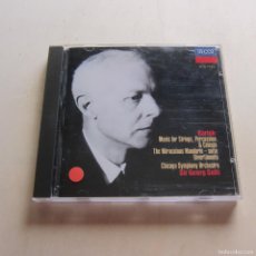 CDs de Música: BARTOK. THE MIRACULOUS MANDARIN - SIR GEORGE SOLTI (DECCA) CD